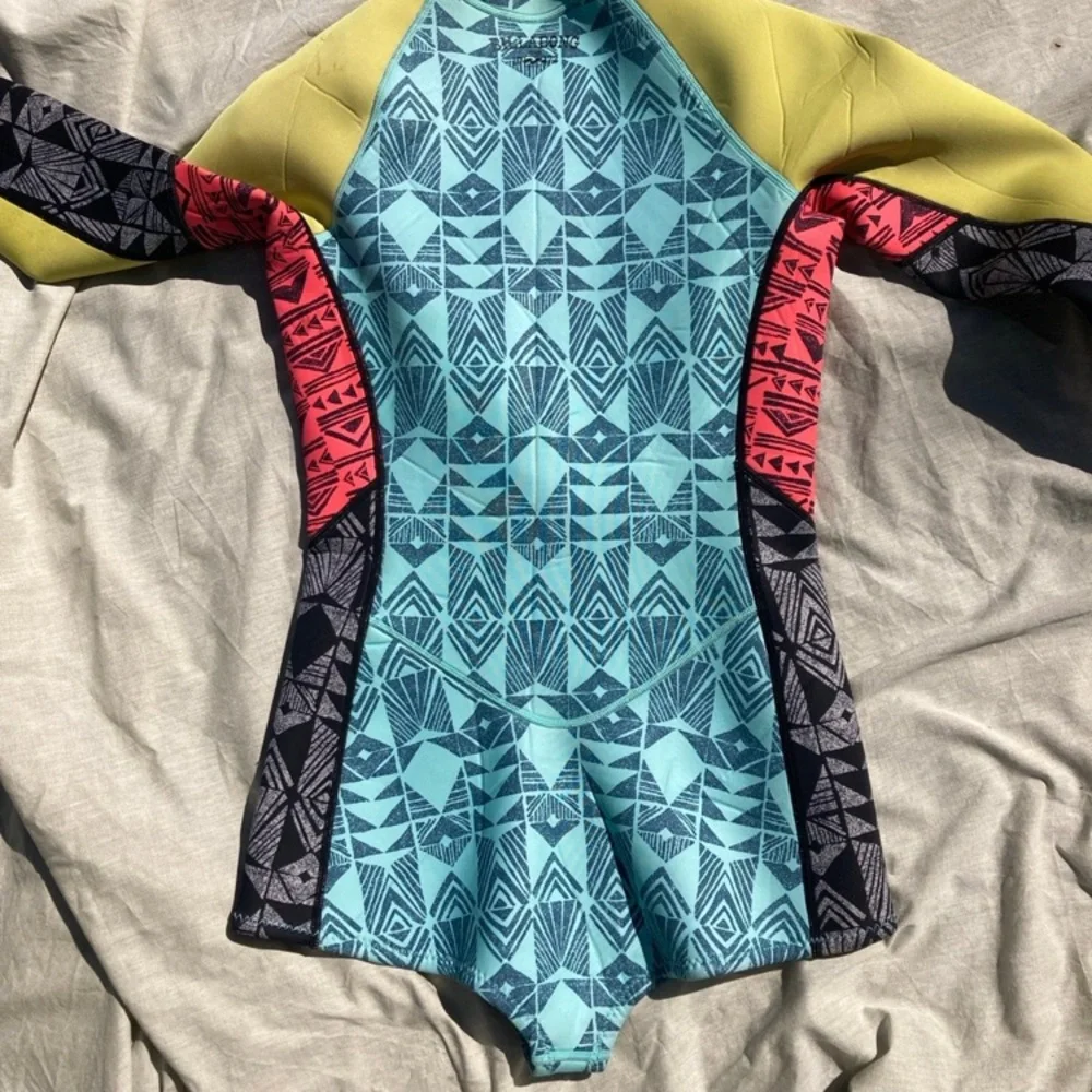 Billabong spring suit salty daze 2mm sz 14 - Picture 3 of 7